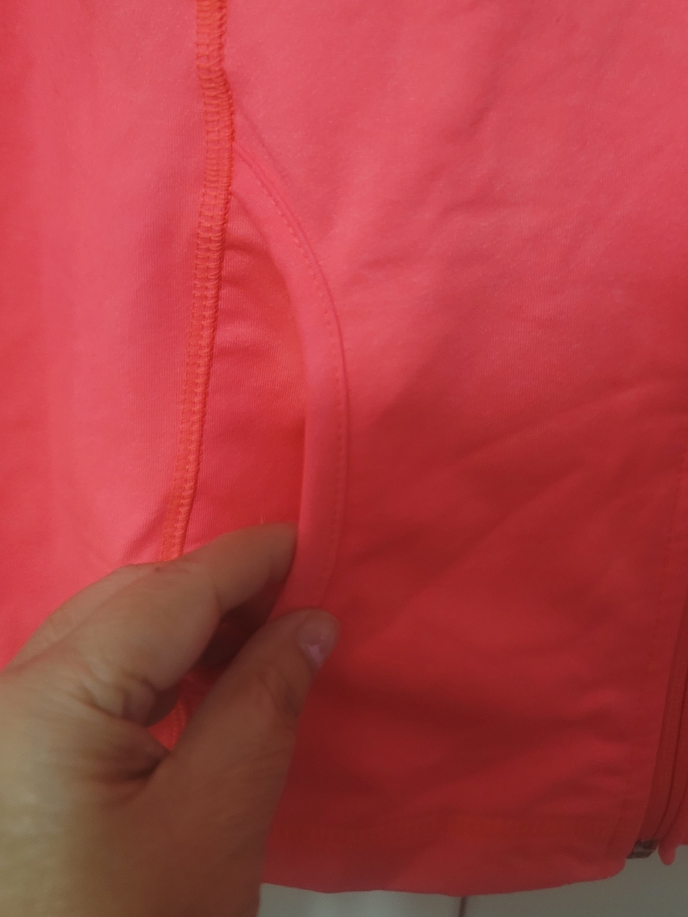 Old Navy Neon Pink Zip-Up Utility Jacket - Picture 4 of 4